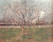 Vincent Van Gogh Orchard in Blossom (nn04) oil on canvas